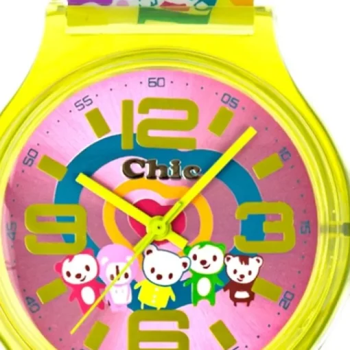 Chic-Watches Damenuhr Crazy Teddy Armbanduhr Chic Lady-Uhren UC027