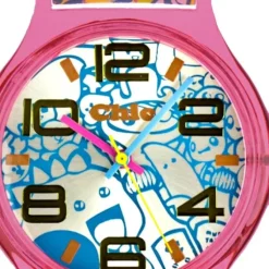 Chic-Watches Damenuhr Manga Style Kitty Armbanduhr Chic Lady-Uhr UC030