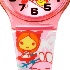 Chic-Watches Damenuhr Manga Style Girl Armbanduhr Chic Lady-Uhr UC032