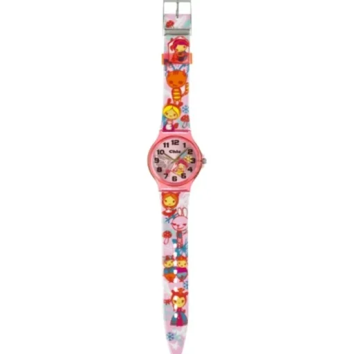Chic-Watches Damenuhr Manga Style Girl Armbanduhr Chic Lady-Uhr UC032