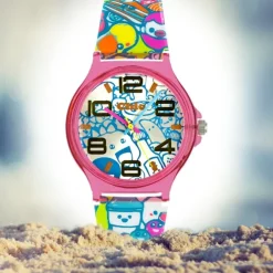 Chic-Watches Damenuhr Manga Style Kitty Armbanduhr Chic Lady-Uhr UC030