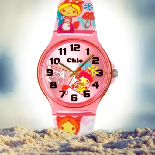 Chic-Watches Damenuhr Manga Style Girl Armbanduhr Chic Lady-Uhr UC032
