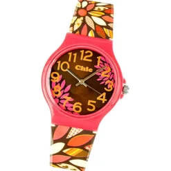 Chic-Watches Damenuhr Retro Flowers Armbanduhr Chic Lady-Uhren UC013