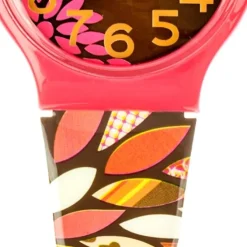 Chic-Watches Damenuhr Retro Flowers Armbanduhr Chic Lady-Uhren UC013