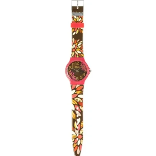 Chic-Watches Damenuhr Retro Flowers Armbanduhr Chic Lady-Uhren UC013