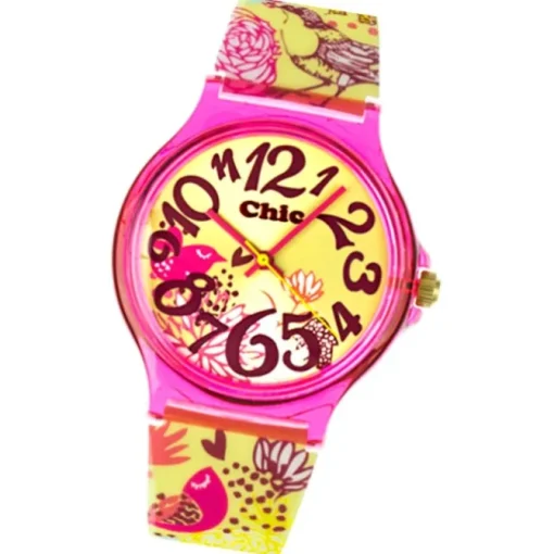 Chic-Watches Damenuhr Vogelgeflüster Armbanduhr Chic Lady-Uhren UC010