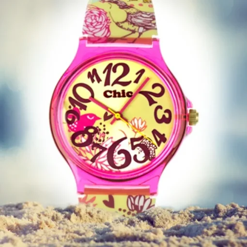 Chic-Watches Damenuhr Vogelgeflüster Armbanduhr Chic Lady-Uhren UC010