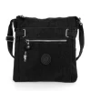 Damen schwarz Nylon Bag Street Handtasche OTJ207S