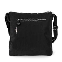 Damen schwarz Nylon Bag Street Handtasche OTJ207S