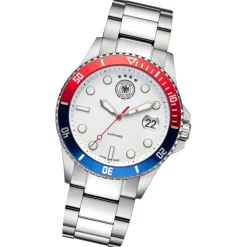 DFB Herrenuhr Edelstahl silber official DFB Collection Armbanduhr UDF20504-3E