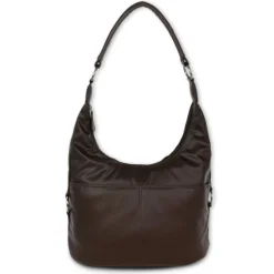 DrachenLeder Beuteltasche Kunstleder braun Damen Hobo Bag Handtasche OTS100N