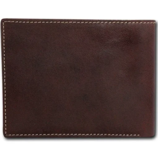 DrachenLeder braun Echtleder Portemonnaie Brieftasche Herren OPT001N