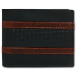 DrachenLeder dunkelblau Nappa-Leder Portemonnaie Brieftasche Herren OPT061B