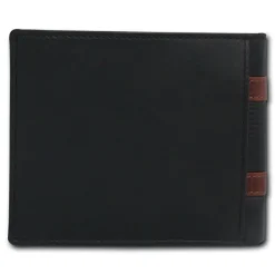 DrachenLeder dunkelblau Nappa-Leder Portemonnaie Brieftasche Herren OPT062B