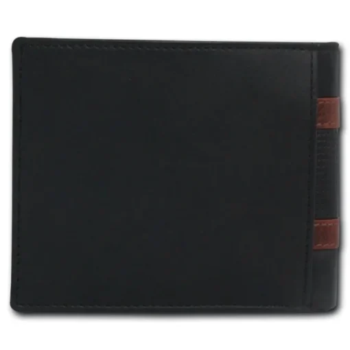 DrachenLeder dunkelblau Nappa-Leder Portemonnaie Brieftasche Herren OPT062B