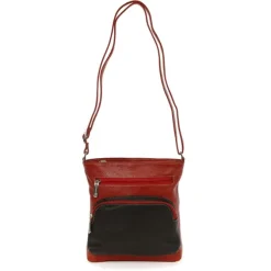 DrachenLeder Handtasche Leder rot Damen OTZ100R