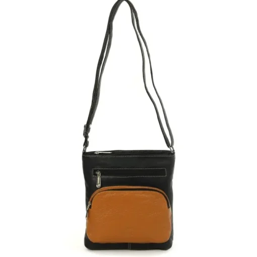 DrachenLeder Handtasche Leder schwarz Damen OTZ100S