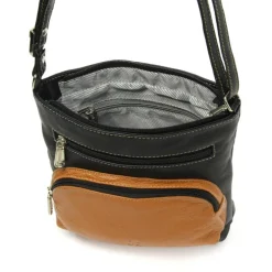 DrachenLeder Handtasche Leder schwarz Damen OTZ100S