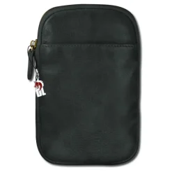 Drachenleder Handytasche Mini-Handtasche Leder grau OTD310K