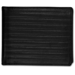DrachenLeder Herren Leder Portemonnaie schwarz Brieftasche OPS106S