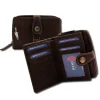 DrachenLeder Leder braun Portemonnaie Brieftasche RFID Schutz OPD210C