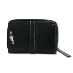 DrachenLeder Leder schwarz Portemonaie Brieftasche RFID Schutz OPD210S