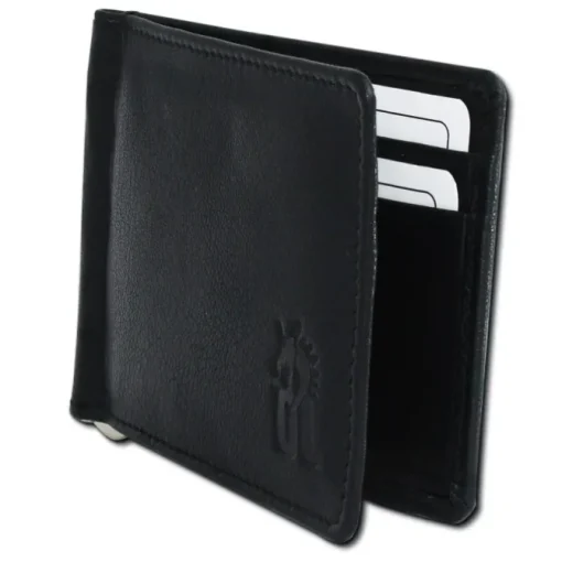 DrachenLeder schwarz Echtleder Portemonnaie Brieftasche Herren OPT121S