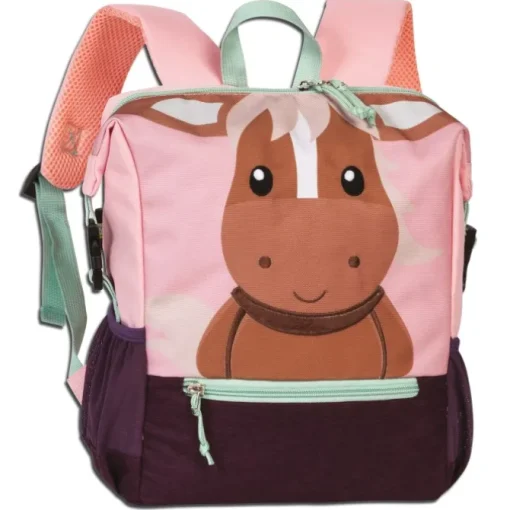 Fabrizio Go Green Kinderrucksack Pferd Polyester, recycelt rosa ORI220A