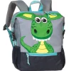 Fabrizio Go Green Kinderrucksack Drache Polyester, recycelt grau ORI220J