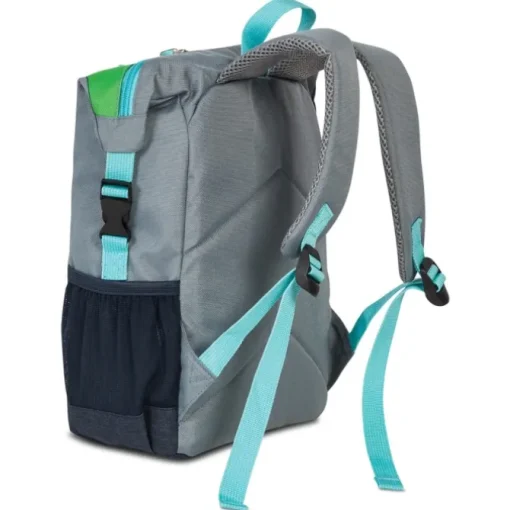Fabrizio Go Green Kinderrucksack Drache Polyester, recycelt grau ORI220J