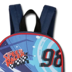 Fabrizio Kindergartenrucksack Speed Racer blau mit Rennauto 7 Liter ORI201BA