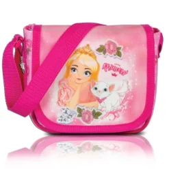 Fabrizio Kindergartentasche mit Little Princess und Katze rosa Glitzer OTI210A