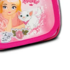 Fabrizio Kindergartentasche mit Little Princess und Katze rosa Glitzer OTI210A