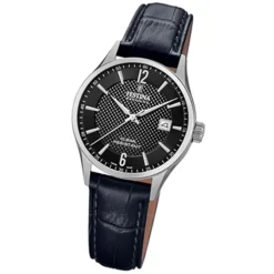 Festina Damen Armbanduhr Swiss Made F20009/4 Quarz Leder schwarz UF20009/4