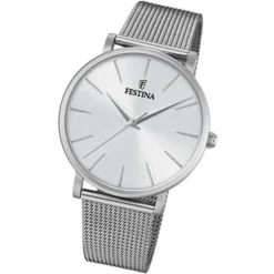 Festina Damen Armbanduhr Ladies Classic F20475/1 Edelstahl silber UF20475/1
