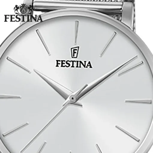 Festina Damen Armbanduhr Ladies Classic F20475/1 Edelstahl silber UF20475/1