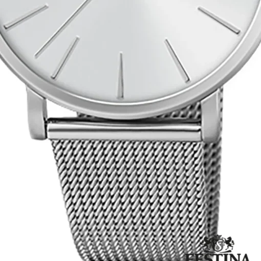Festina Damen Armbanduhr Ladies Classic F20475/1 Edelstahl silber UF20475/1