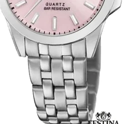 Festina Damen Armbanduhr Klassik F20455/2 Quarz Edelstahl silber UF20455/2