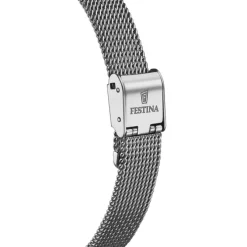 Festina Damen Armbanduhr Mademoiselle F20494/3 Analog Edelstahl silber UF20494/3