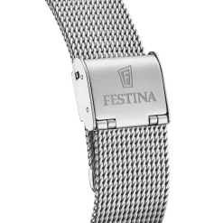 Festina Damen Armbanduhr Ladies Classic F20475/1 Edelstahl silber UF20475/1