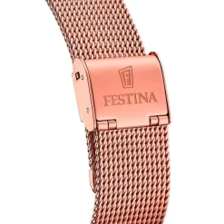 Festina Damen Armbanduhr Ladies Classic F20477/1 Edelstahl rosegold UF20477/1
