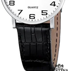 FESTINA Damen-Armbanduhr analog Quarz Leder Klassik Uhr UF16477/1