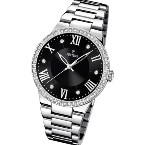 FESTINA Damen-Armbanduhr Mademoiselle analog Quarz Edelstahl UF16719/2