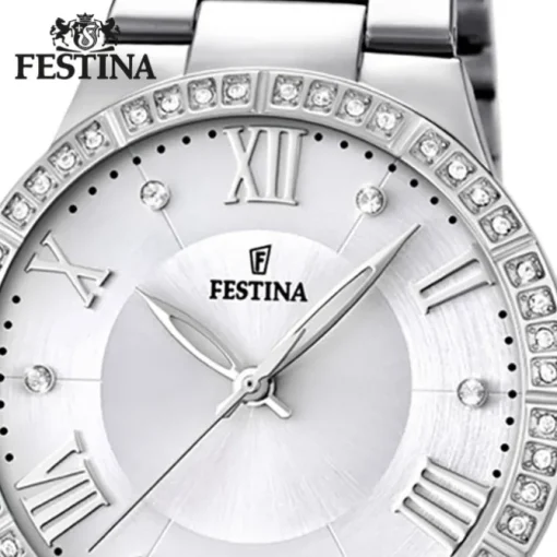 FESTINA Damen-Armbanduhr Mademoiselle analog Quarz Edelstahl UF16719/1