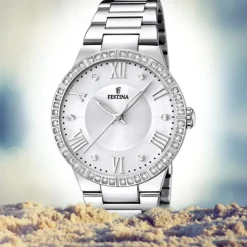 FESTINA Damen-Armbanduhr Mademoiselle analog Quarz Edelstahl UF16719/1