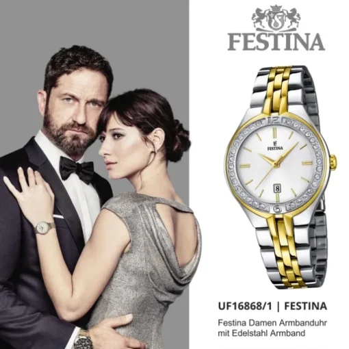 FESTINA Damen-Armbanduhr Mademoiselle Analog Quarz UF16868/1
