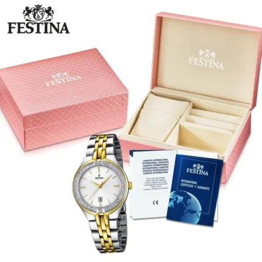 FESTINA Damen-Armbanduhr Mademoiselle Analog Quarz UF16868/1