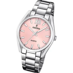 Festina Damenuhr Boyfriend F20622/2 Armbanduhr Edelstahl silber UF20622/2