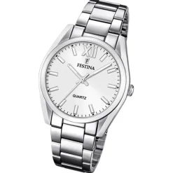 Festina Damenuhr Boyfriend F20622/1 Armbanduhr Edelstahl silber UF20622/1
