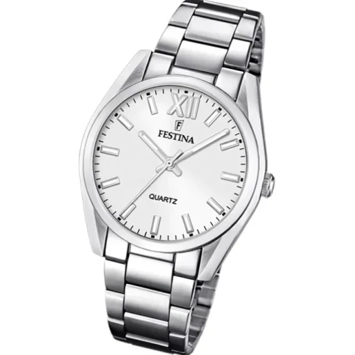 Festina Damenuhr Boyfriend F20622/1 Armbanduhr Edelstahl silber UF20622/1
